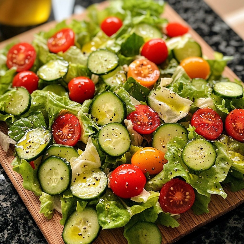 Einfacher Grüner Salat