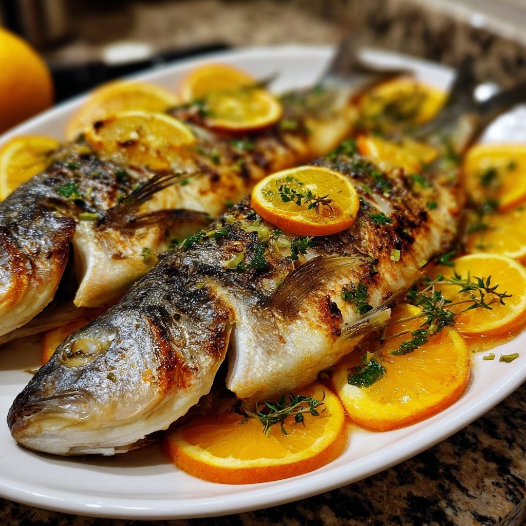 Gesund & Leicht Zitronen-Gegrillter Fisch