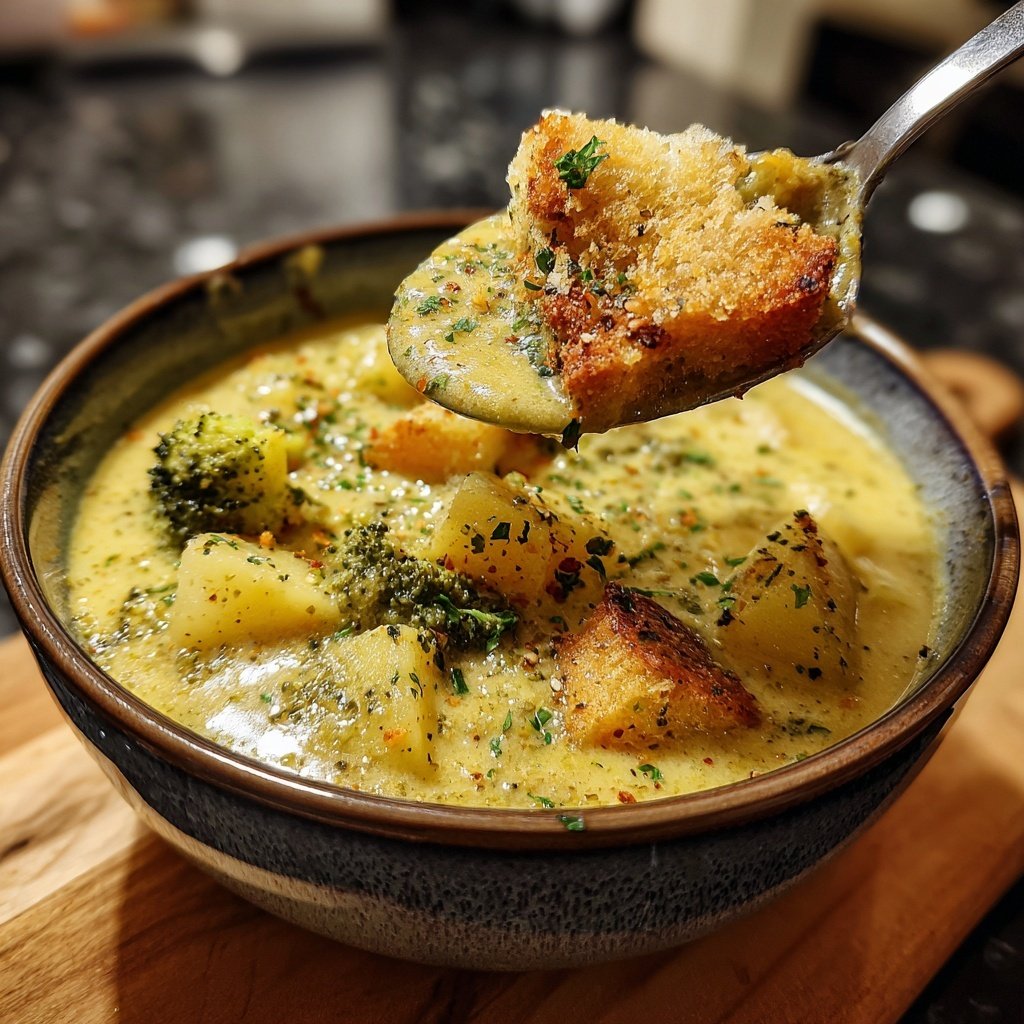 Brokkoli Suppe Mit Kartoffeln