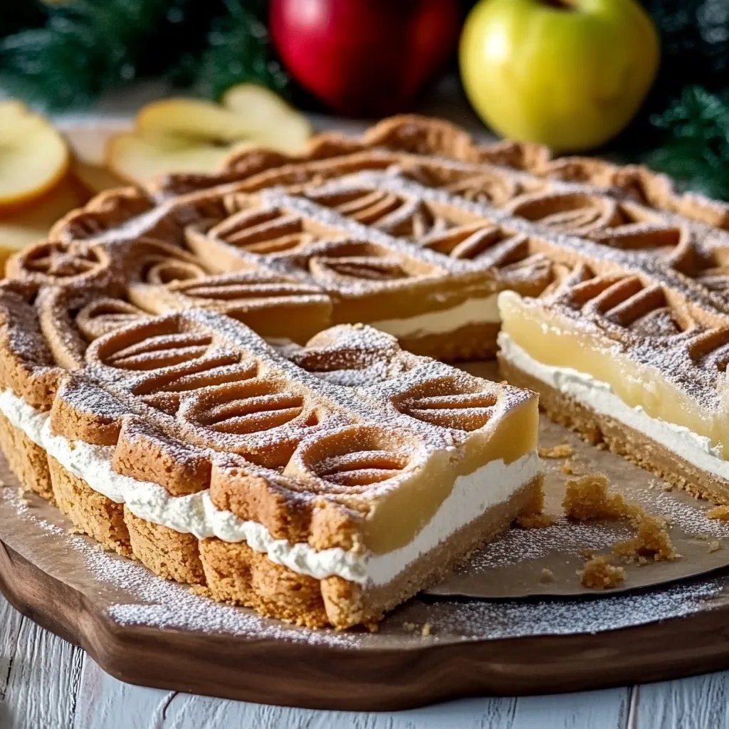 Spekulatius-Apfelkuchen vom Blech