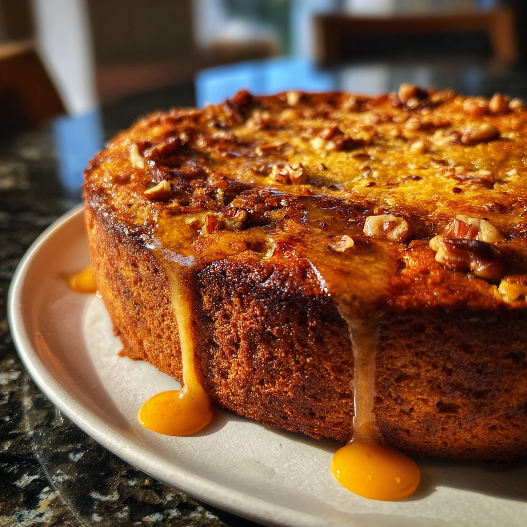 Saftiger Karottenkuchen Mit Orangenabrieb