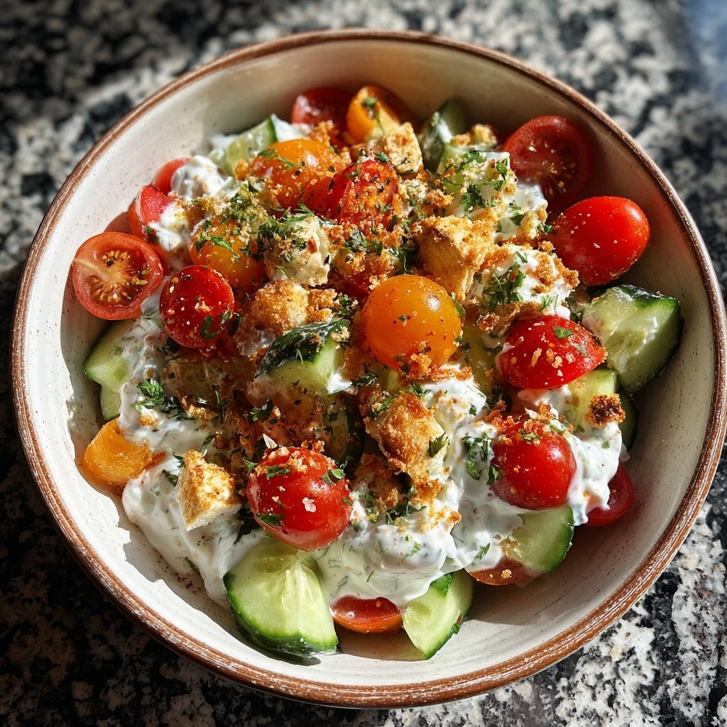 Grill Beilagen Salat Mit Joghurt Dressing