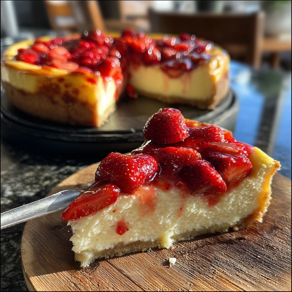Erdbeer Käsekuchen Ohne Boden