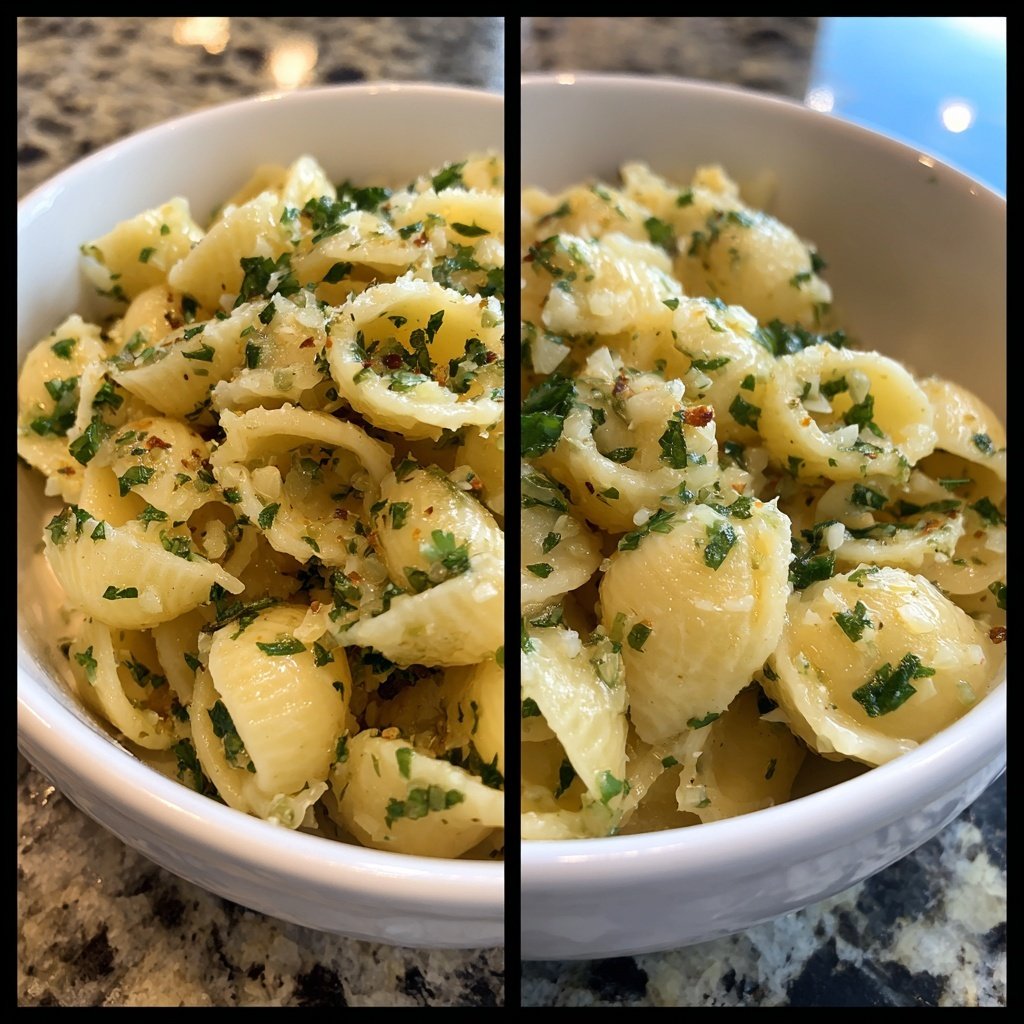 Schnell & Einfach 15-Minuten Knoblauchpasta