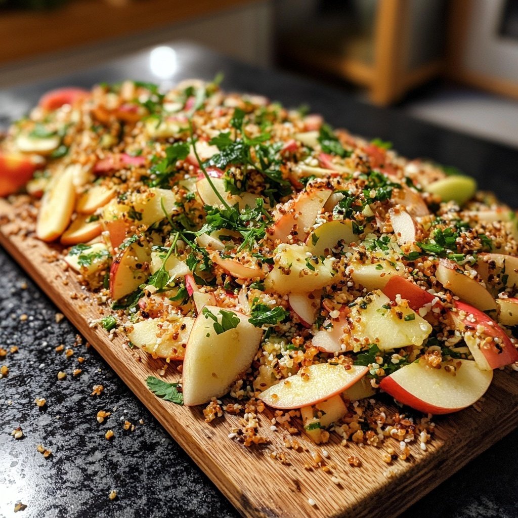 Brokkoli-Salat mit Apfel – Frisch und fruchtig