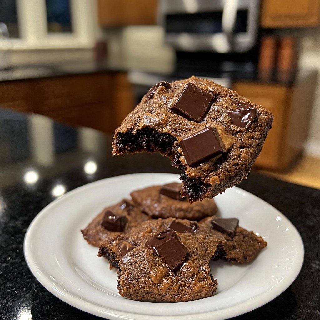 Schoko Cookies – vegan, glutenfrei, fruchtgesüßt