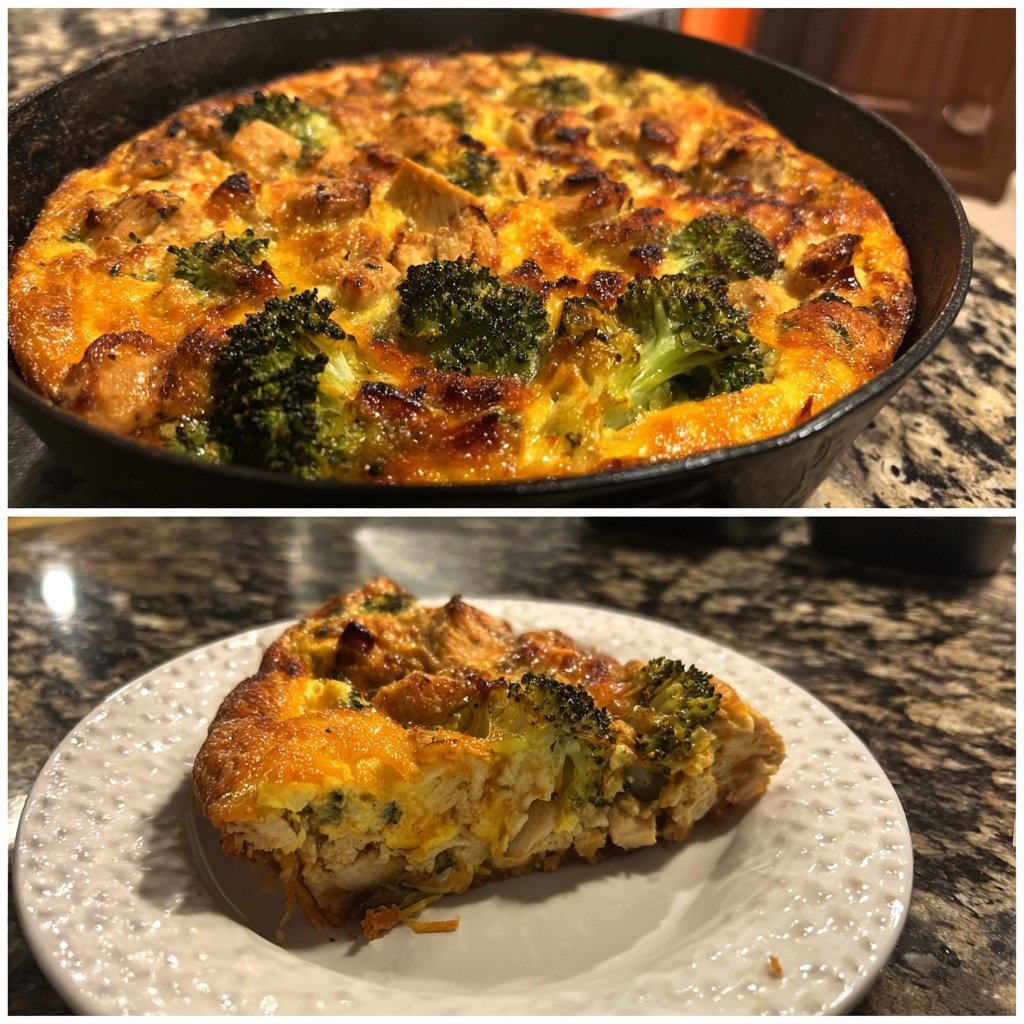 Brokkoli Pfanne Mit Hähnchen